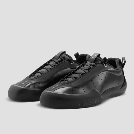 Village PM 2PM Synthetic Leather Skate Shoes Anthracite / Natural Black