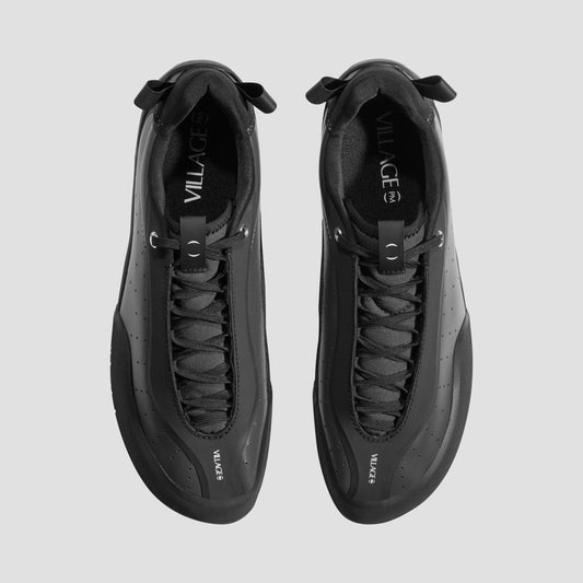 Village PM 2PM Synthetic Leather Skate Shoes Anthracite / Natural Black