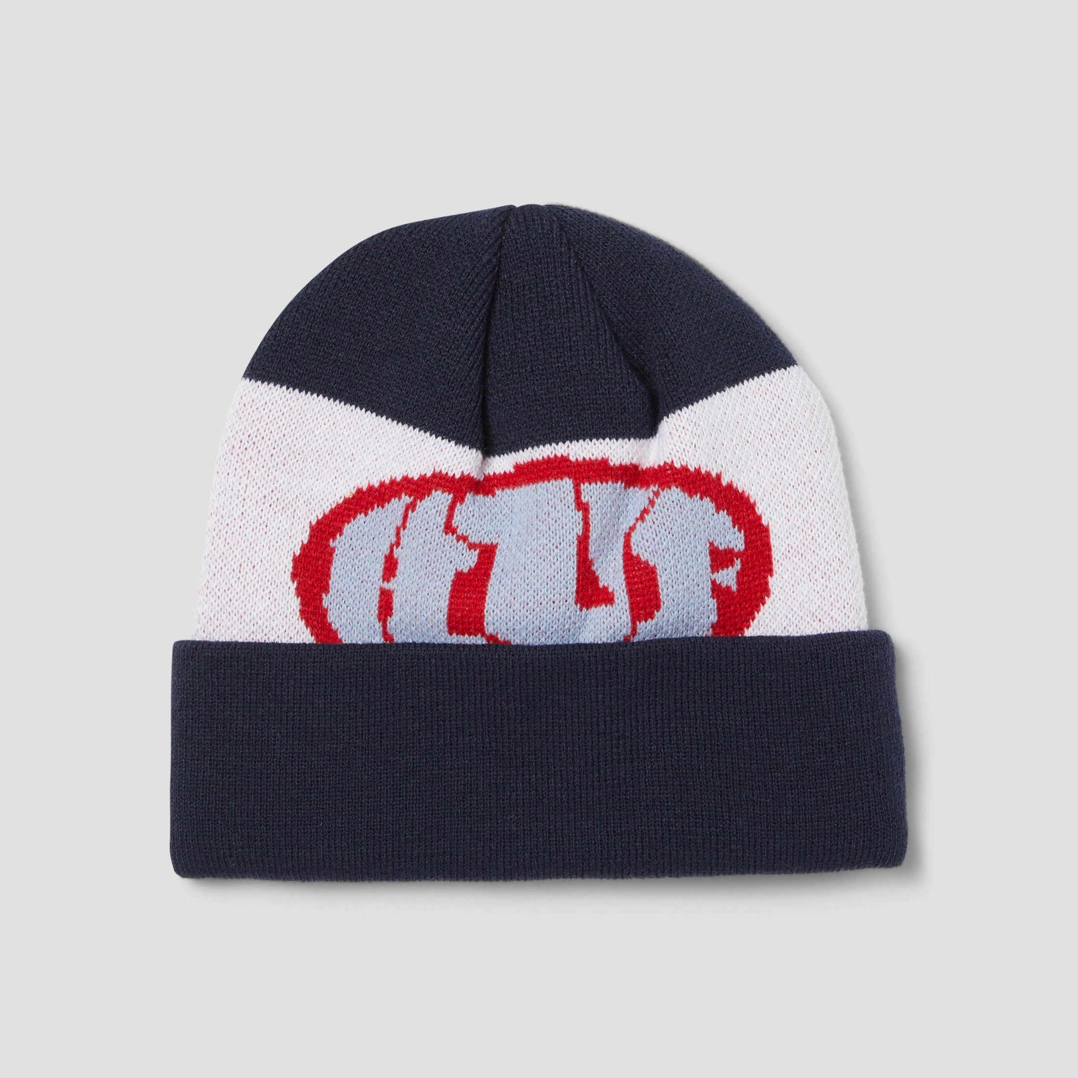 HUF Warped Cuff Beanie Navy