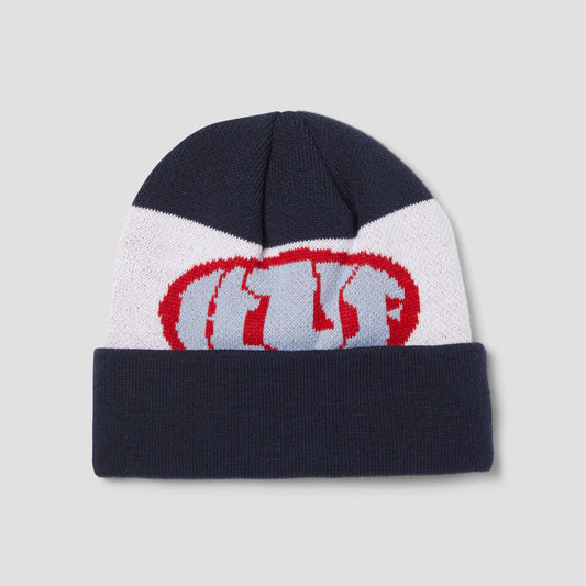 HUF Warped Cuff Beanie Navy