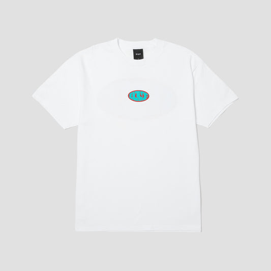HUF Warped T-Shirt White
