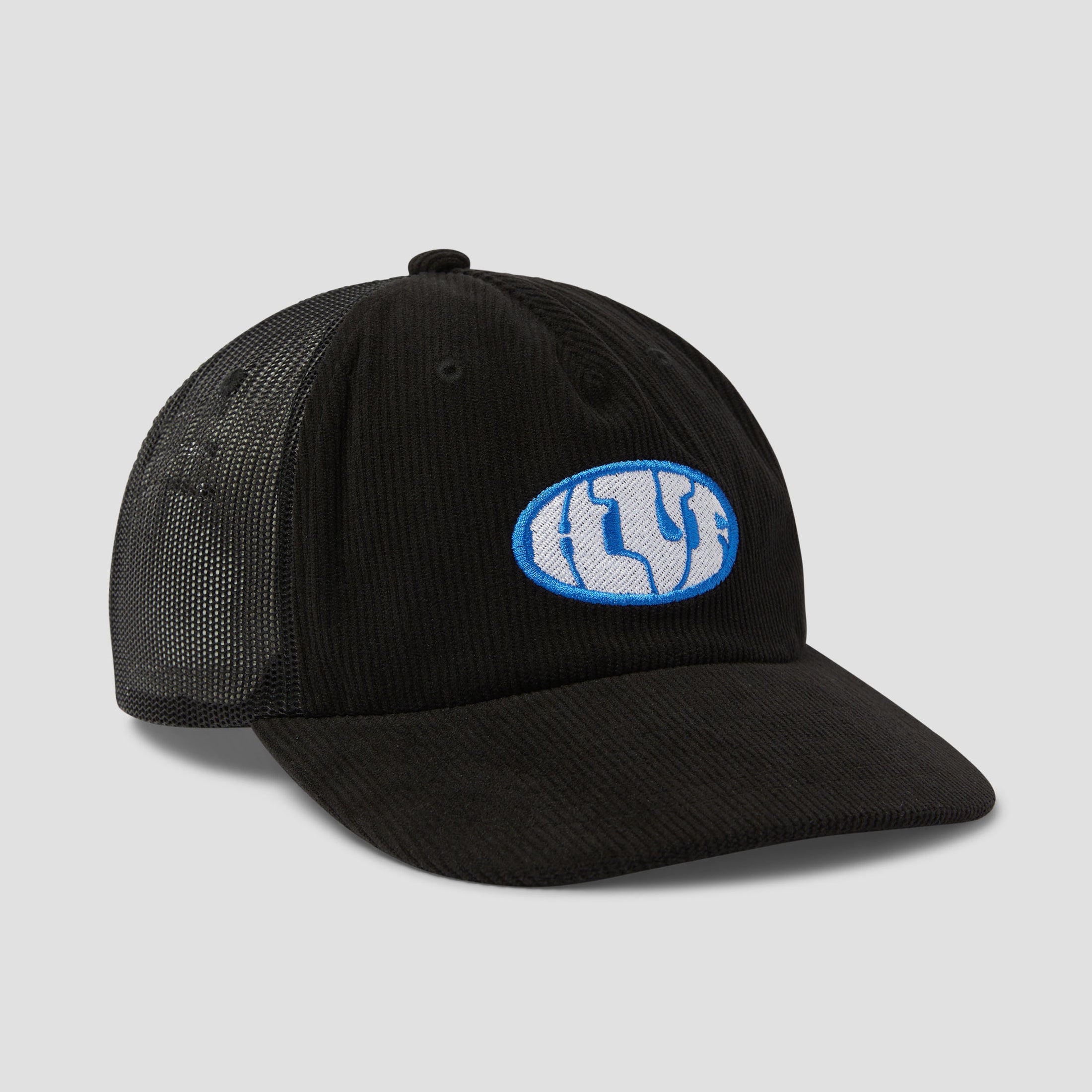 HUF Warped Trucker Hat Black