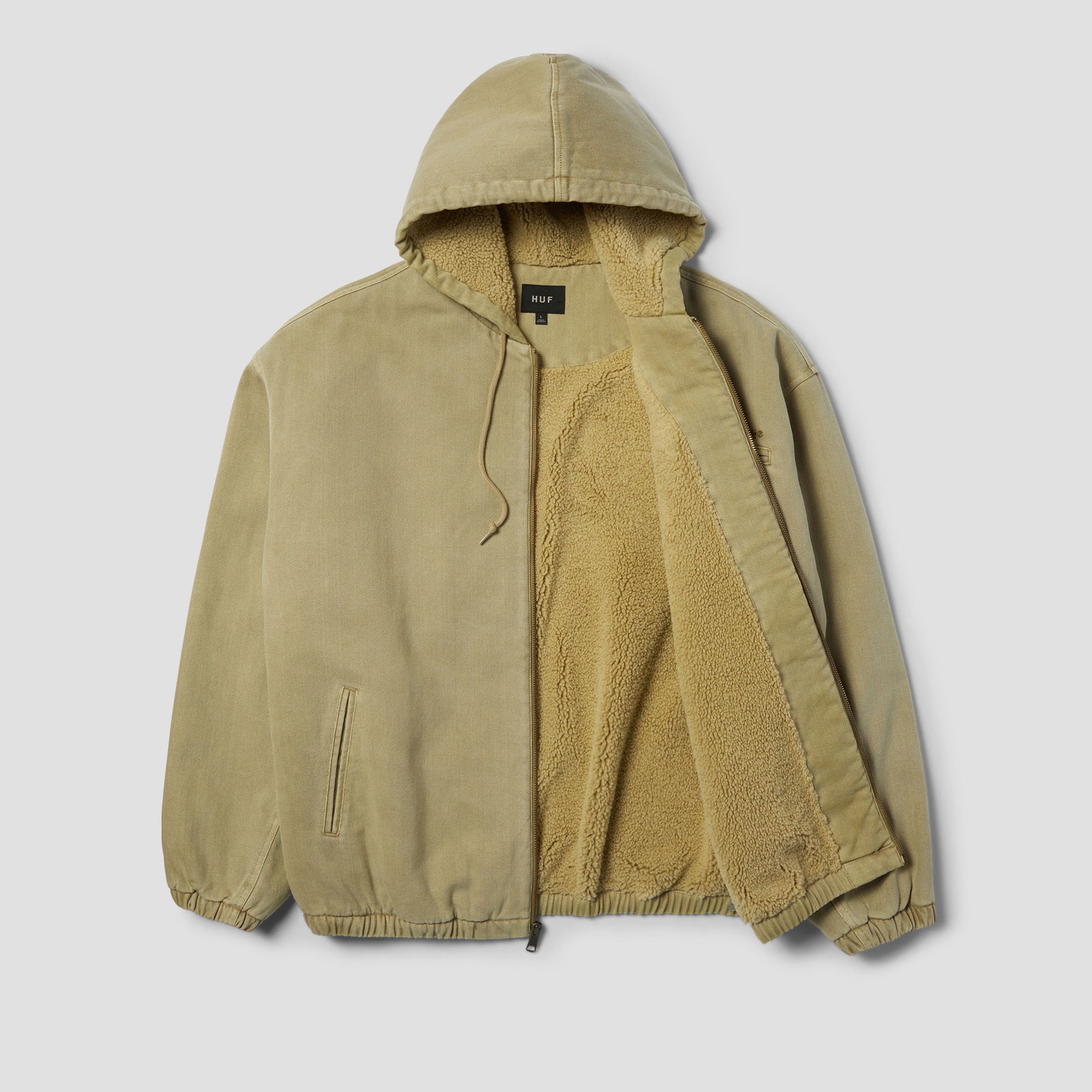 HUF What A Jungle Denim Work Jacket Desert