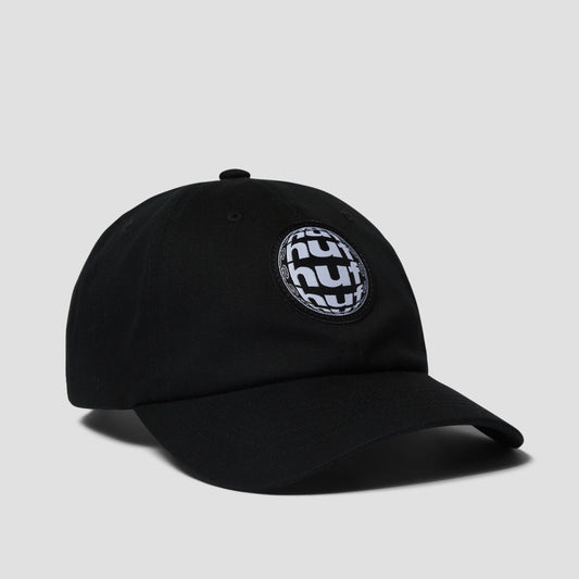 HUF Wide Angle 6 Panel CV Hat Black