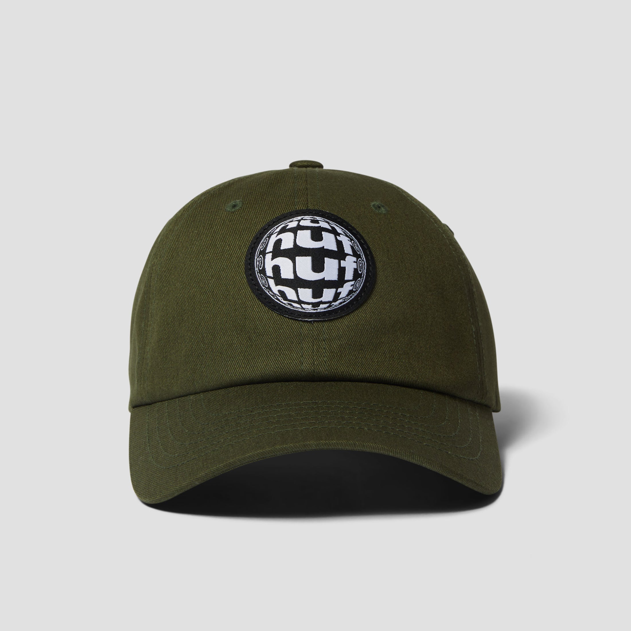 HUF Wide Angle 6 Panel CV Hat Olive