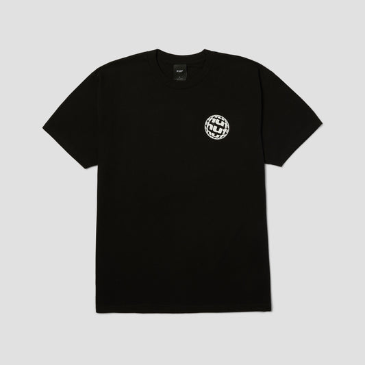 HUF Wide Angle T-Shirt Black