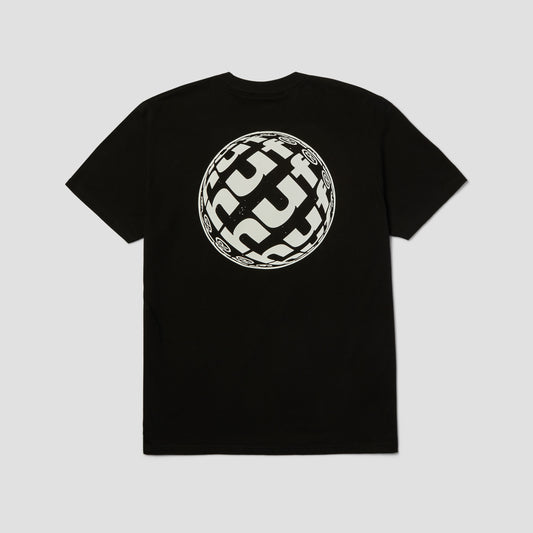HUF Wide Angle T-Shirt Black