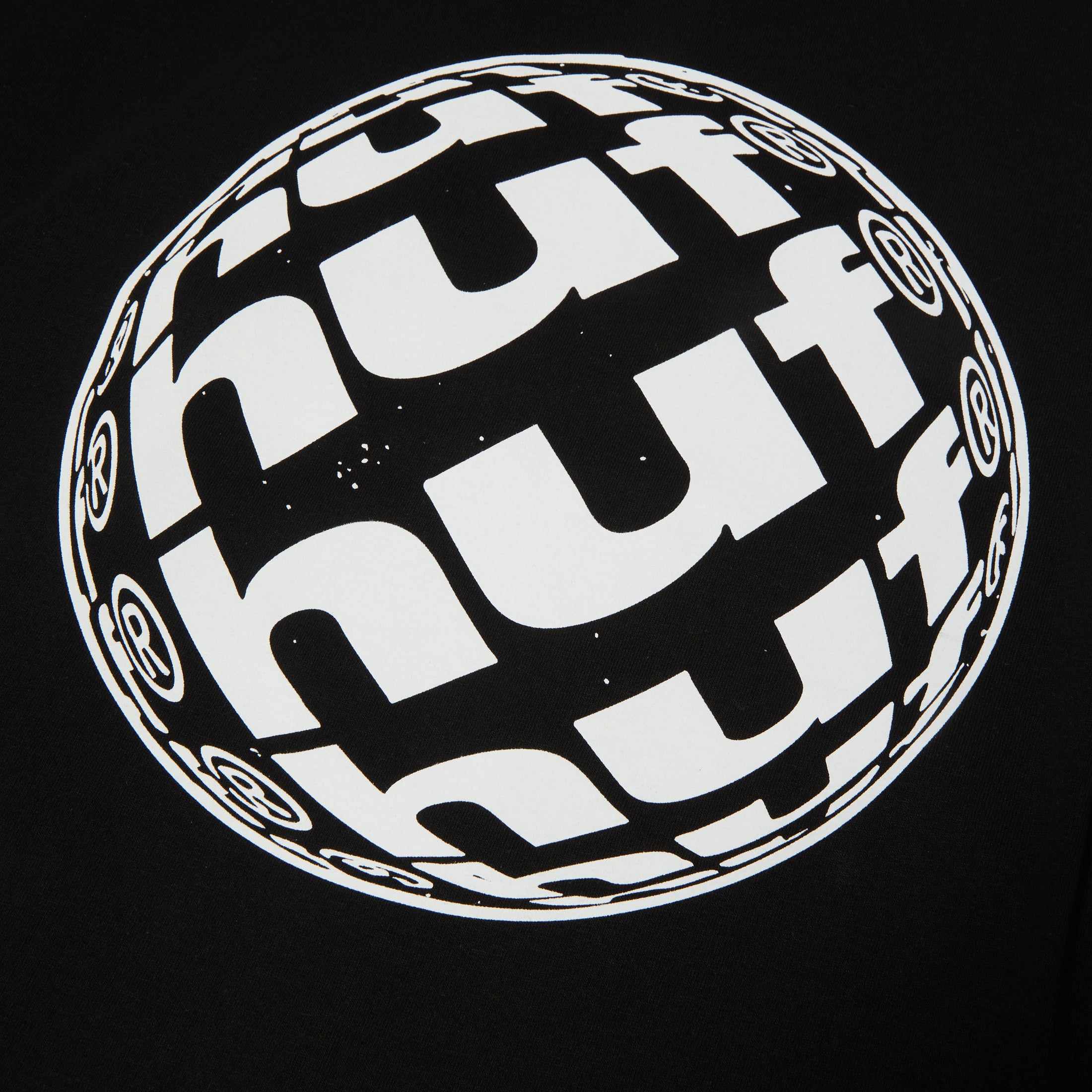 HUF Wide Angle T-Shirt Black