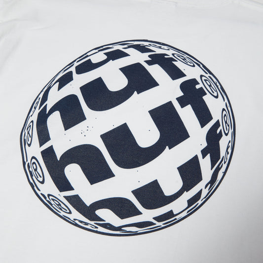 HUF Wide Angle T-Shirt White