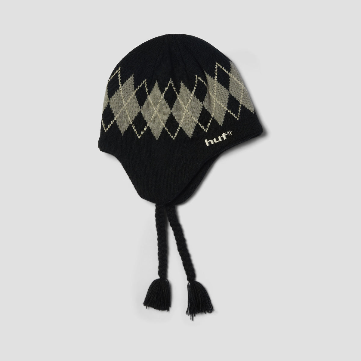HUF Wilson Braided Beanie Black