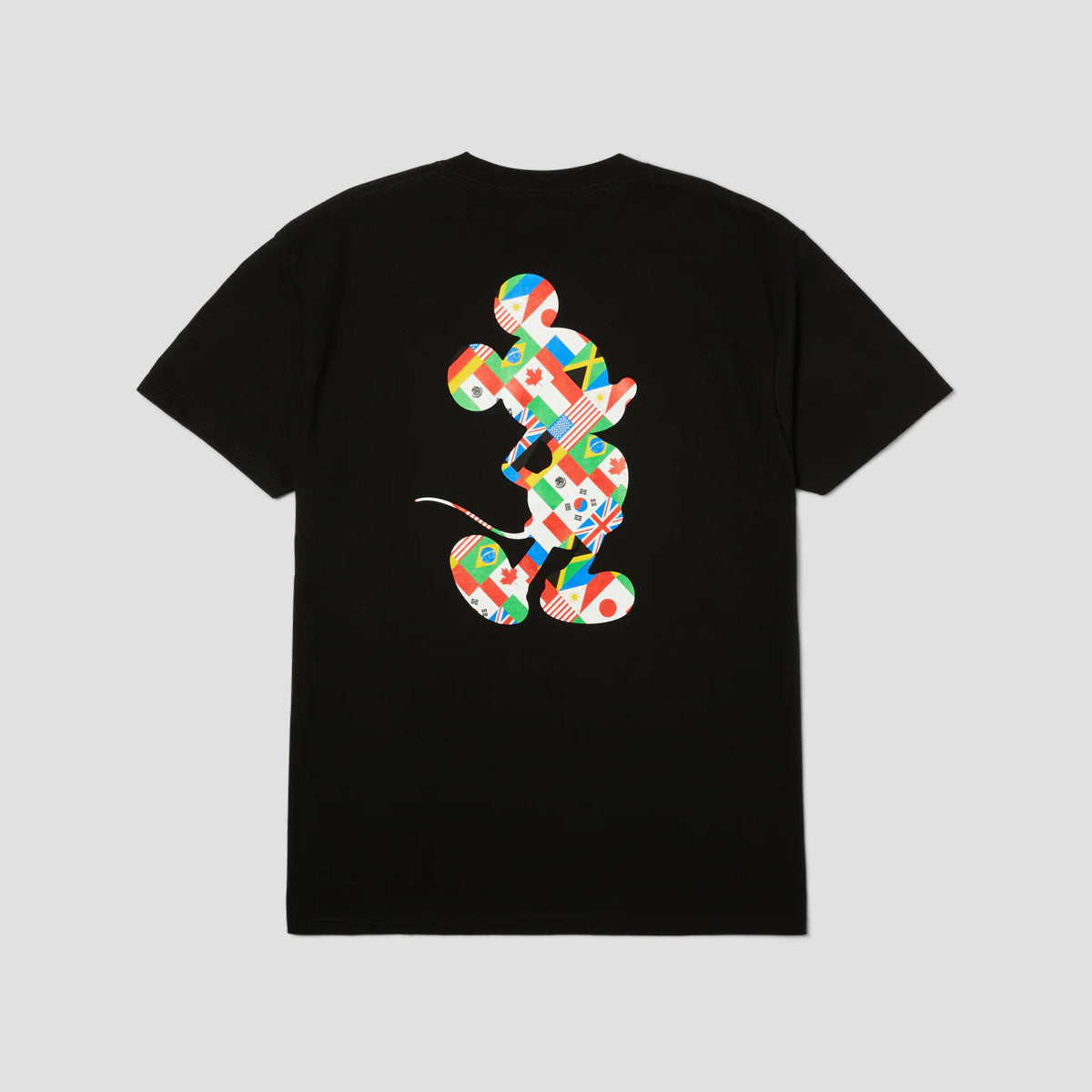 HUF x Mickey Mouse World Tour Silhouette T-Shirt Black
