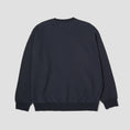 Load image into Gallery viewer, HUF Worldwide Clothiers Crew Navy
