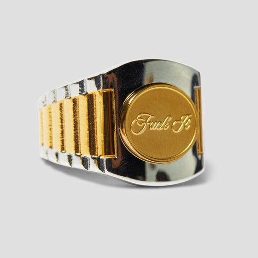 HUF Worldwide Clothiers Ring Gold