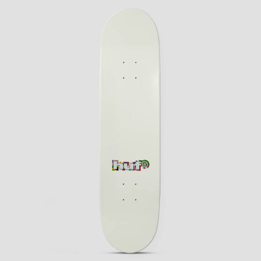 HUF x Mickey Mouse 8.25 Worldwide Tour Deck White