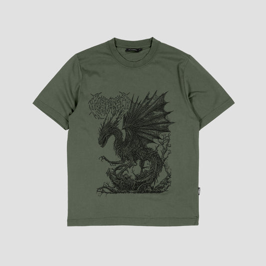 Wasted Paris Balaur T-Shirt Olive Khaki
