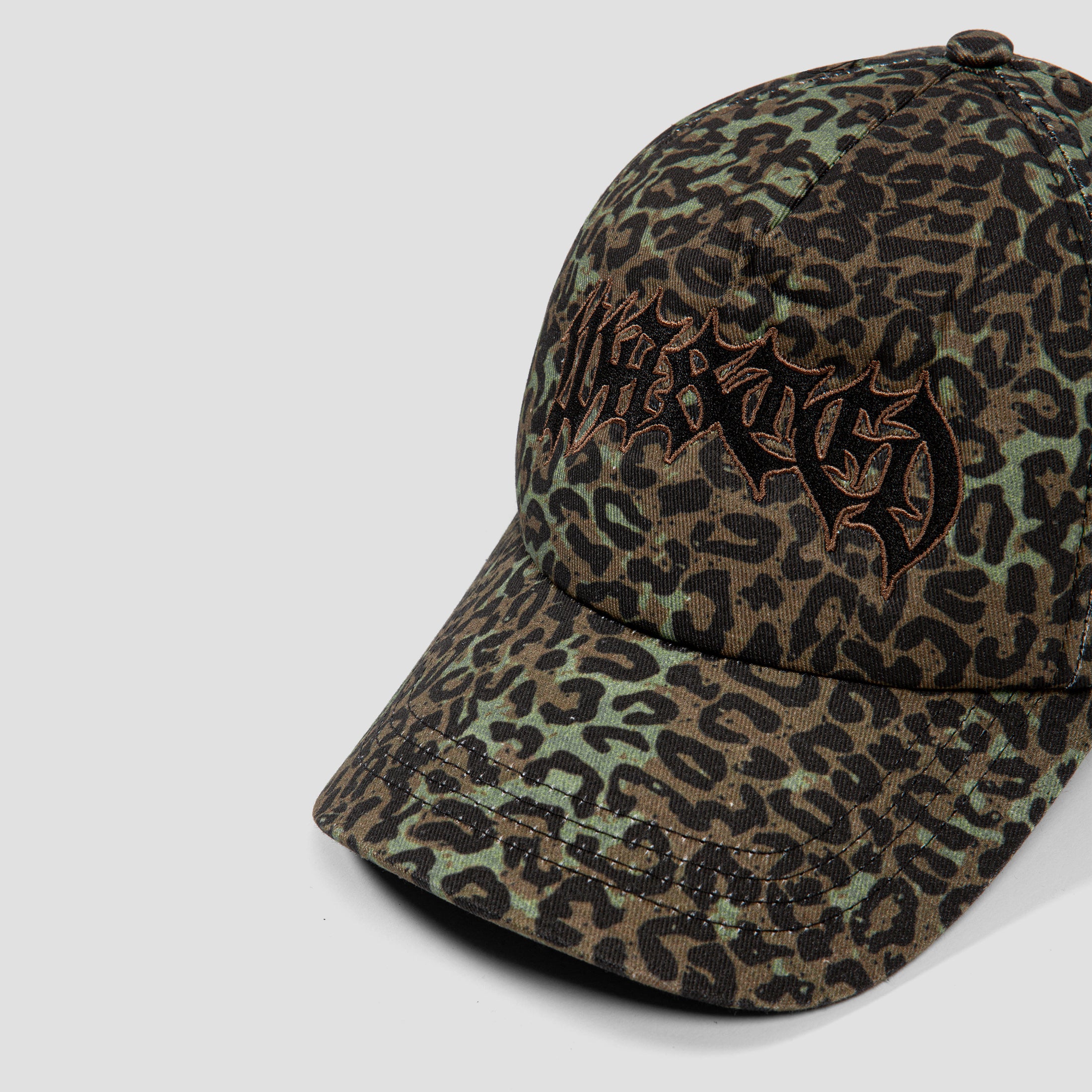Wasted Paris Cheetah Cap Olive Khaki Camo