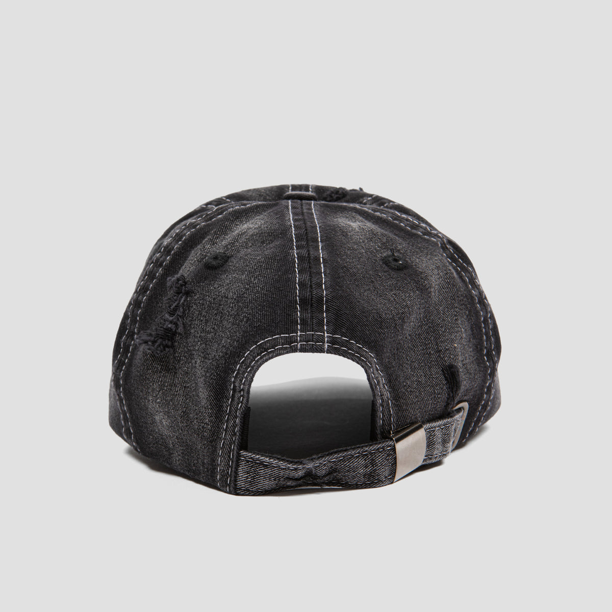 Wasted Paris Script Cap Faded Black
