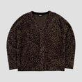 Load image into Gallery viewer, Wasted Paris Cheetah Cardigan Fudge Burgundy Camo
