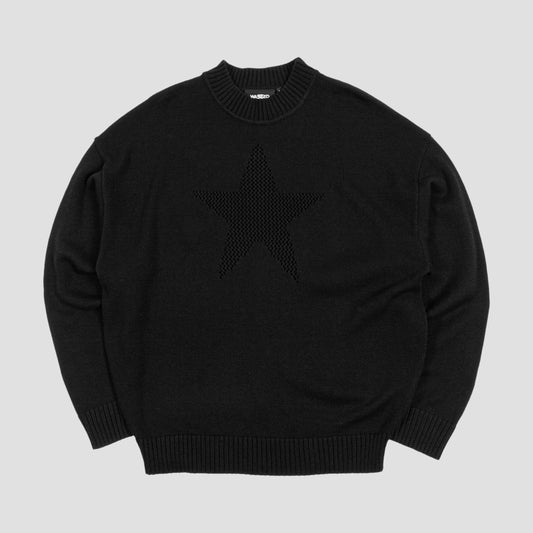 Wasted Paris Lodestar Sweater Black