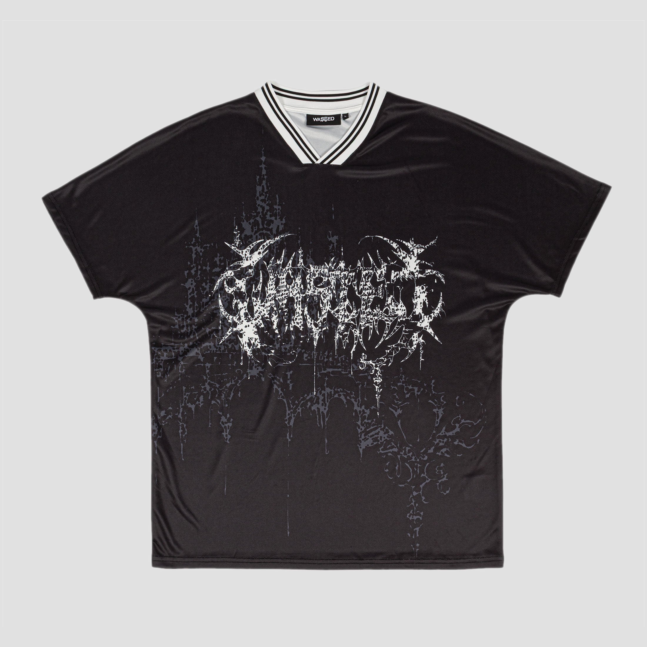 Wasted Paris Stronghold Football Jersey Black