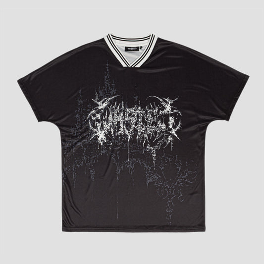 Wasted Paris Stronghold Football Jersey Black