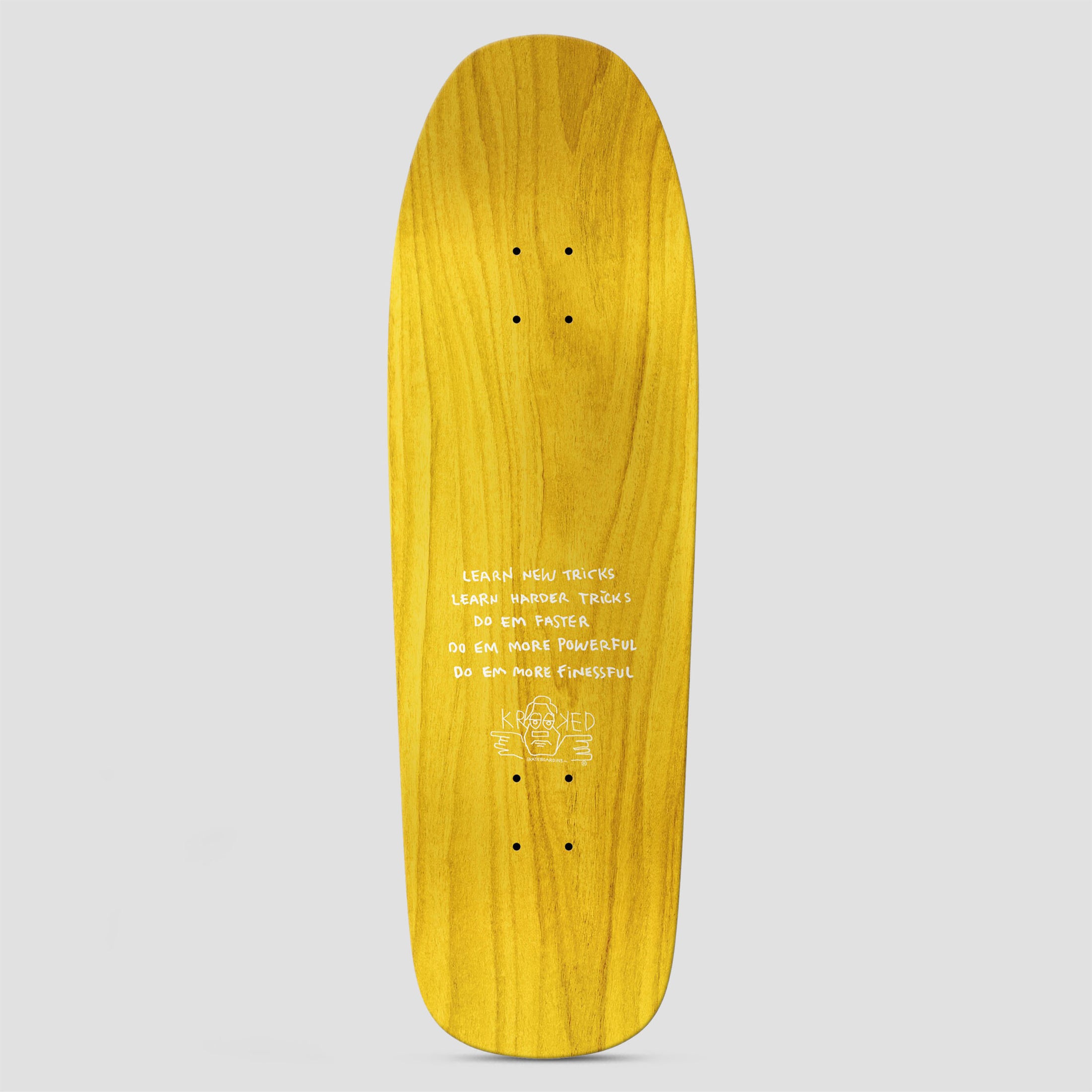 Krooked 9.81 Gonz Hard2hitt Skateboard Deck