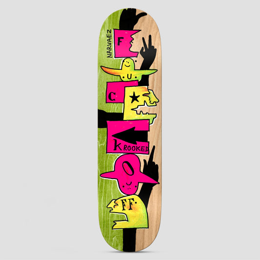 Krooked 8.38 Narvaez F Off Skateboard Deck