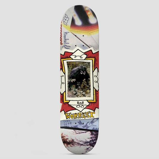 Krooked 8.75 Worrest Big Foot Twin Tail Skateboard Deck