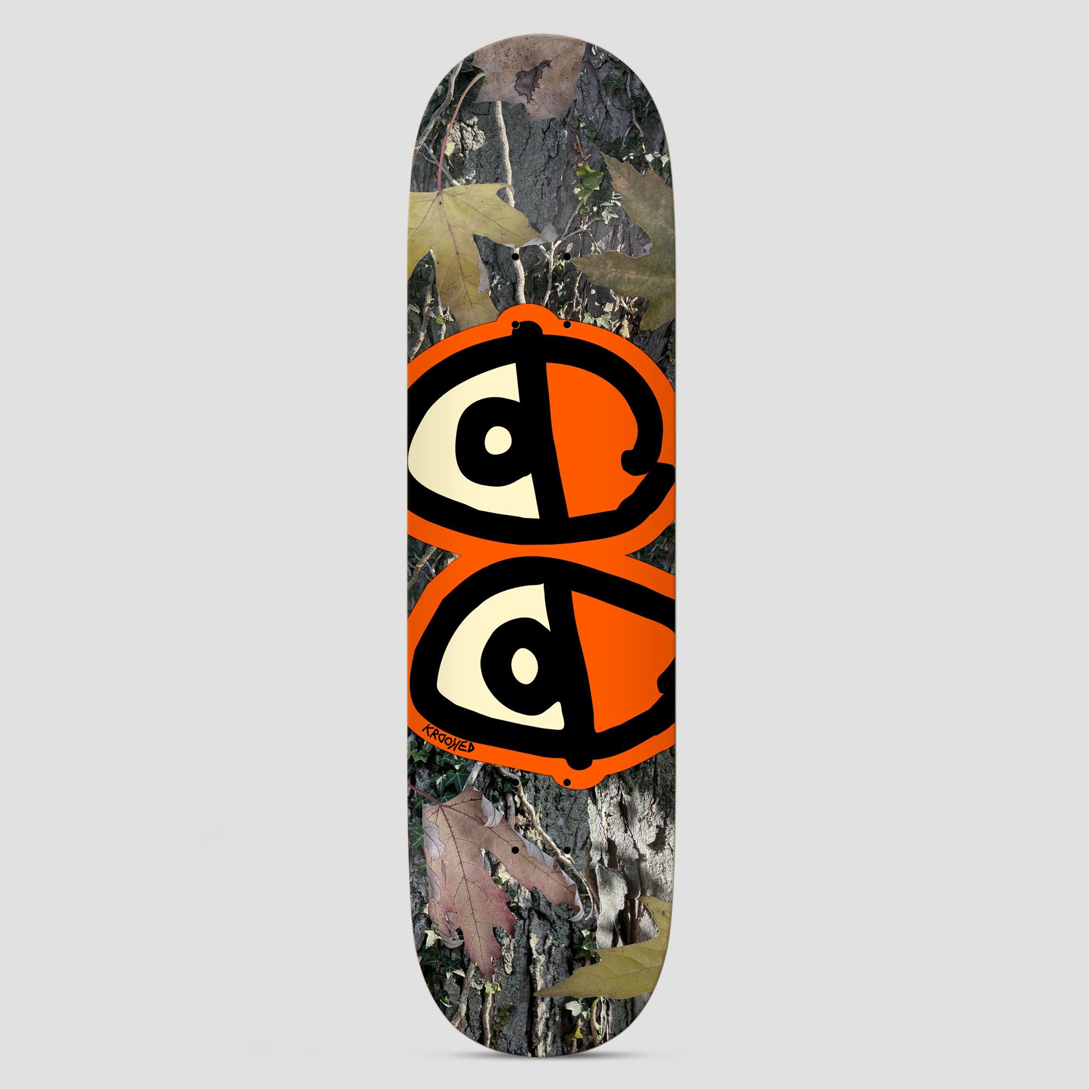 Krooked 8.06 Team Eyes Skateboard Deck Camo