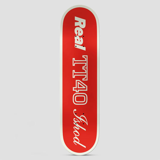 Real 8.5 Ishod Shape Code Twin Tail Red Skateboard Deck