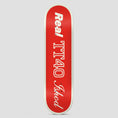 Load image into Gallery viewer, Real 8.5 Ishod Shape Code Twin Tail Red Skateboard Deck
