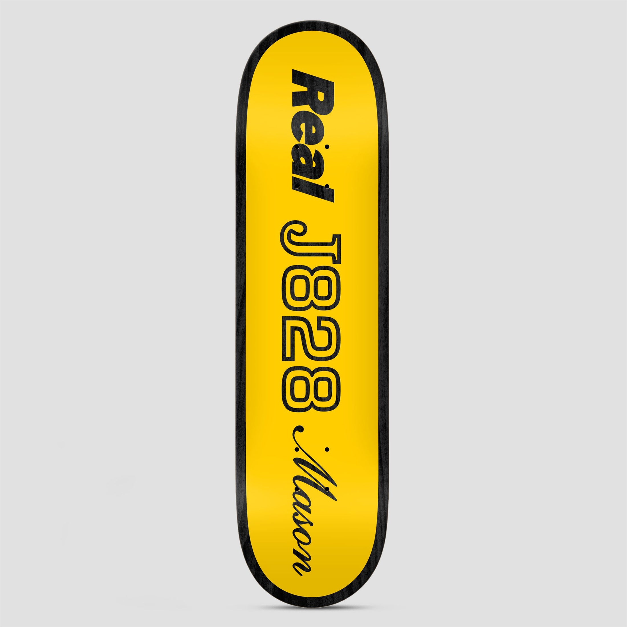 Real 8.28 Mason Shape Code Skateboard Deck