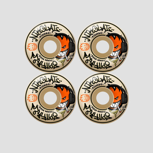 Spitfire 54mm F4 99 Nikolai Pro Edition Classic Skateboard Wheels Natural