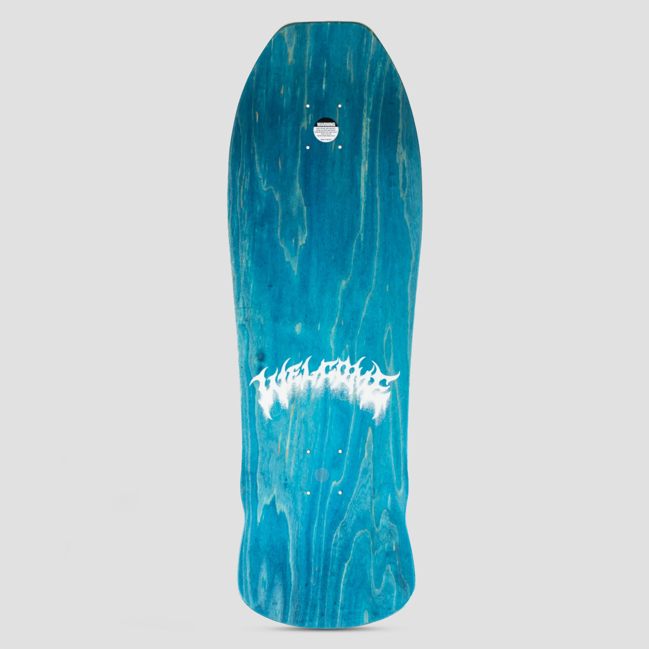Welcome 10.0 Contemplation Ryan Townley Pro Model on Early Grab Skateboard Deck Black / Gold Foil