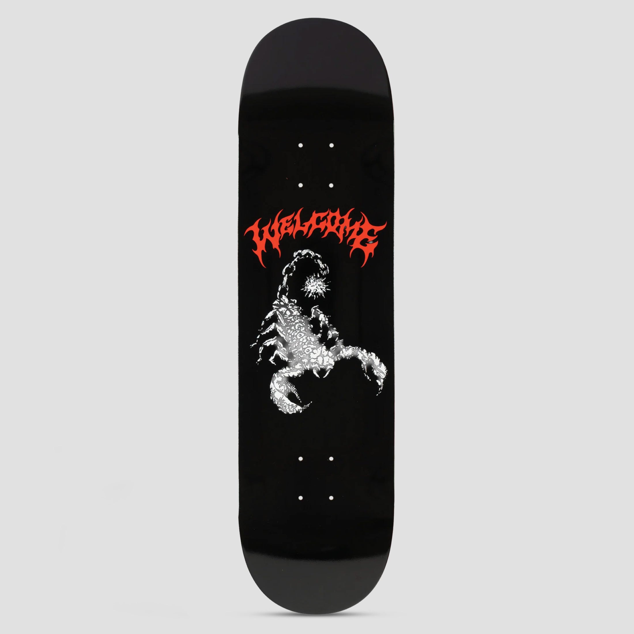Welcome 8.25 Mace Skateboard Deck Black