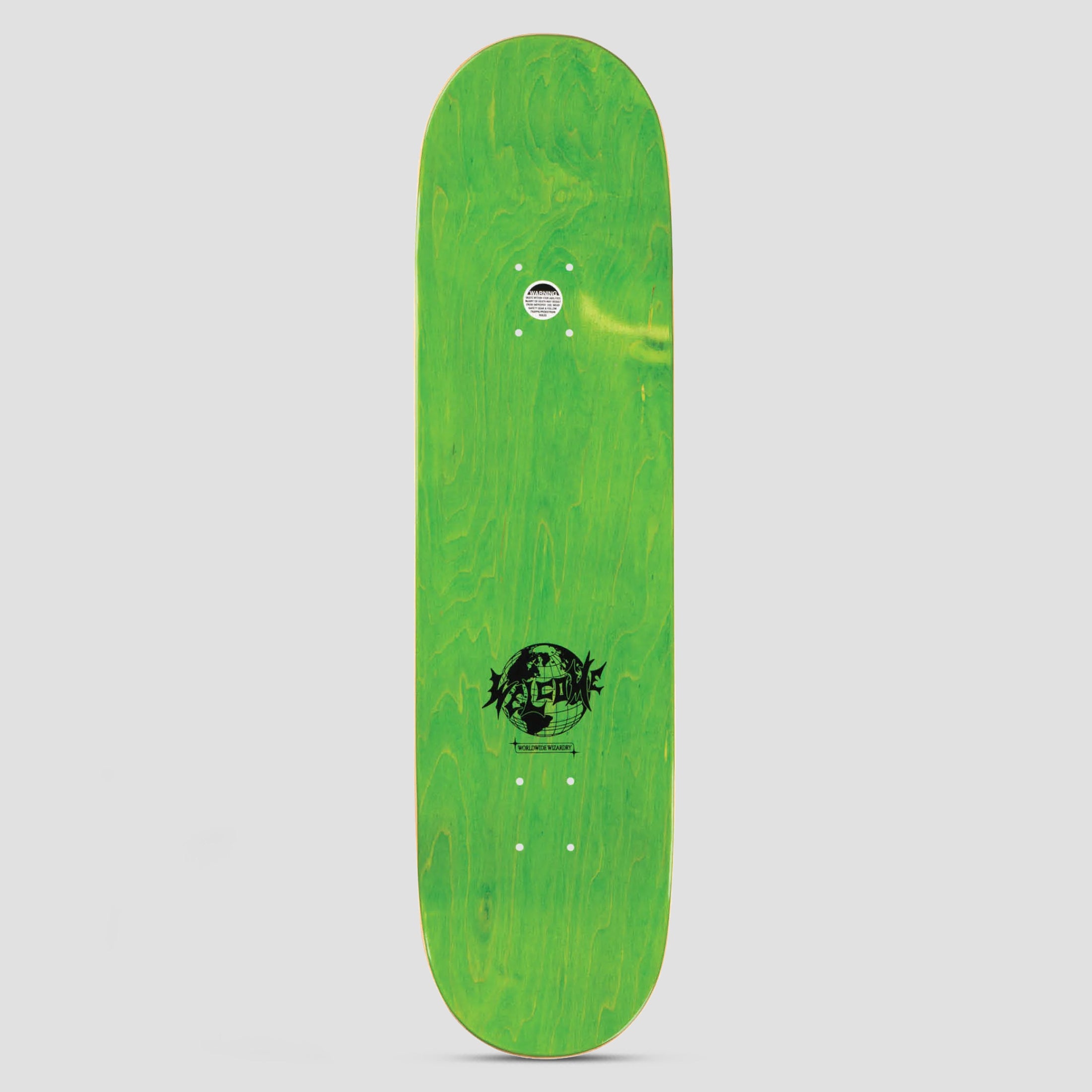 Welcome 8.38 Cherubs Evan Mock Skateboard Deck Black / White