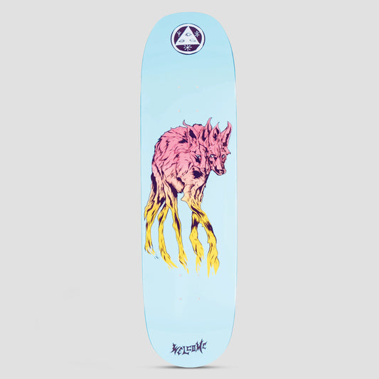 Welcome 8.5 Maned Woof Skateboard Deck Powder Blue
