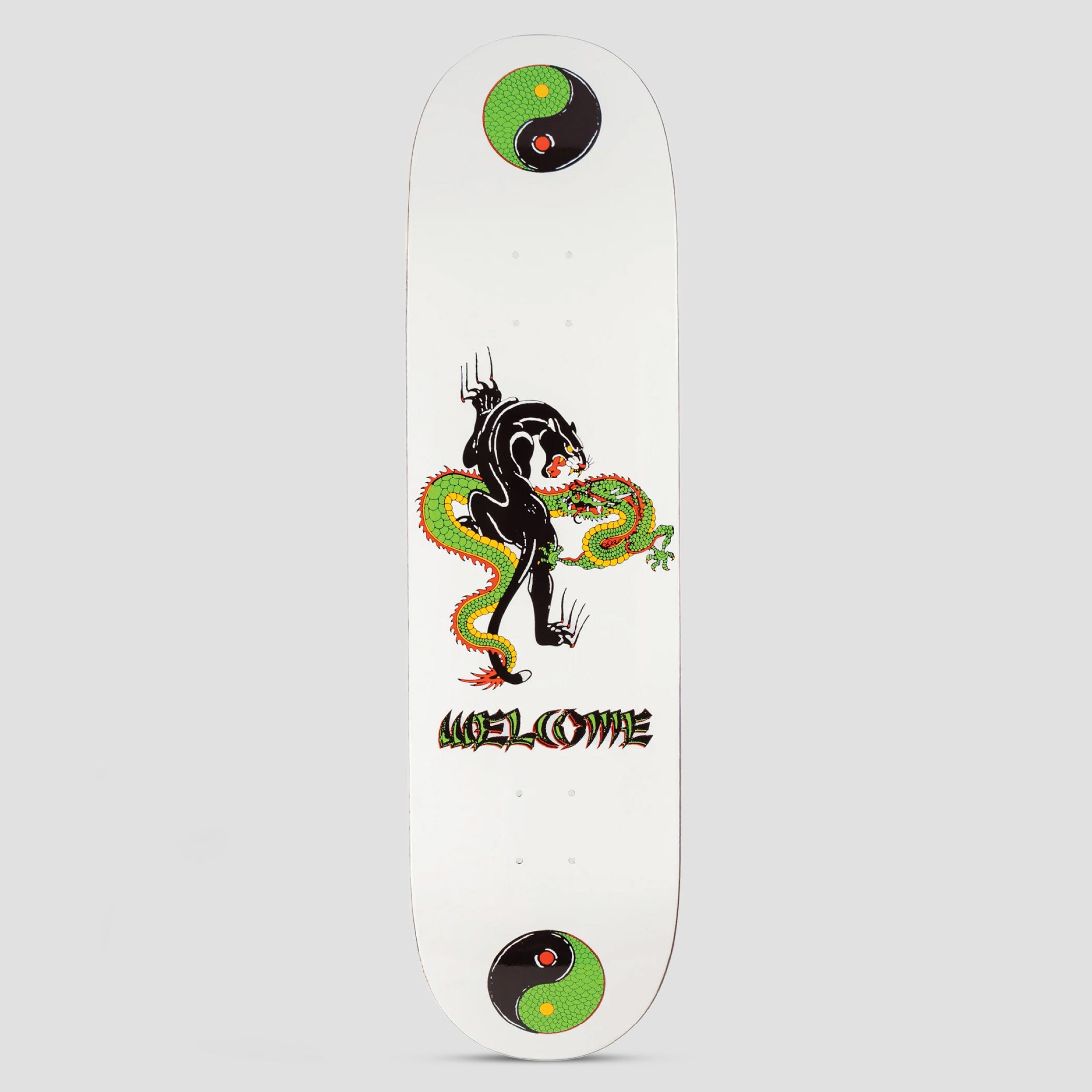 Welcome 8.5 Opps Popsicle Skateboard Deck White