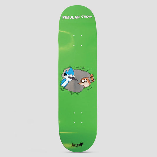 Welcome 8.5 Shrub Skateboard Deck Green / Silver Foil