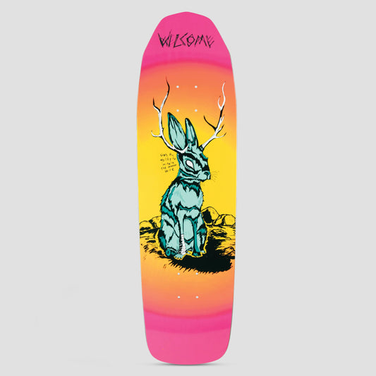 Welcome 8.8 Jackalope Skateboard Deck Surf Fade