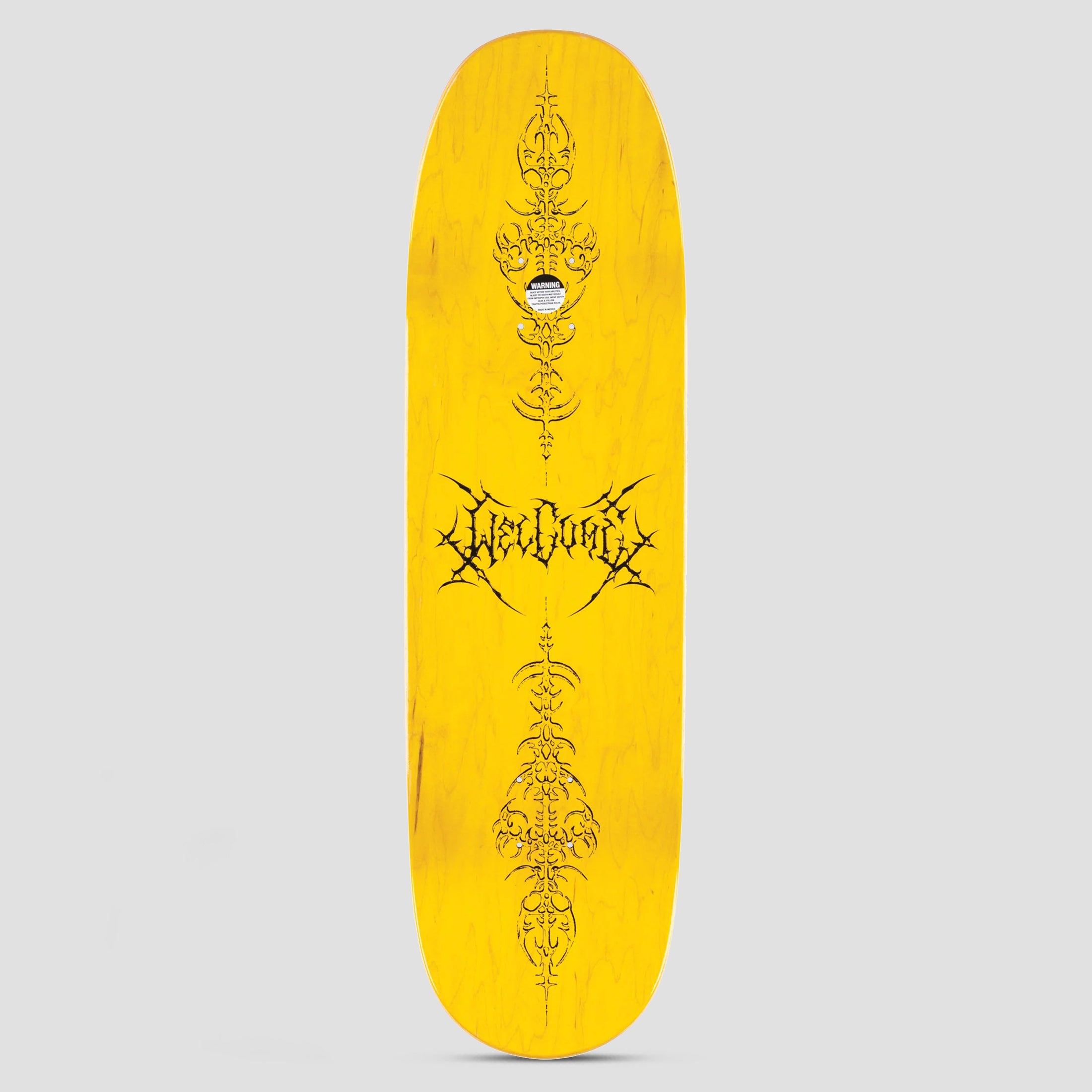 Welcome 9.0 Flail Ryan Reyes Skateboard Deck Green / Gold Foil