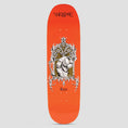 Load image into Gallery viewer, Welcome 9.0 Flail Ryan Reyes Skateboard Deck Tangerine / Gold Foil
