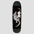 Load image into Gallery viewer, Welcome 9.0 Jake Yanko Swamp Fight on Panther Shape Skateboard Deck Black
