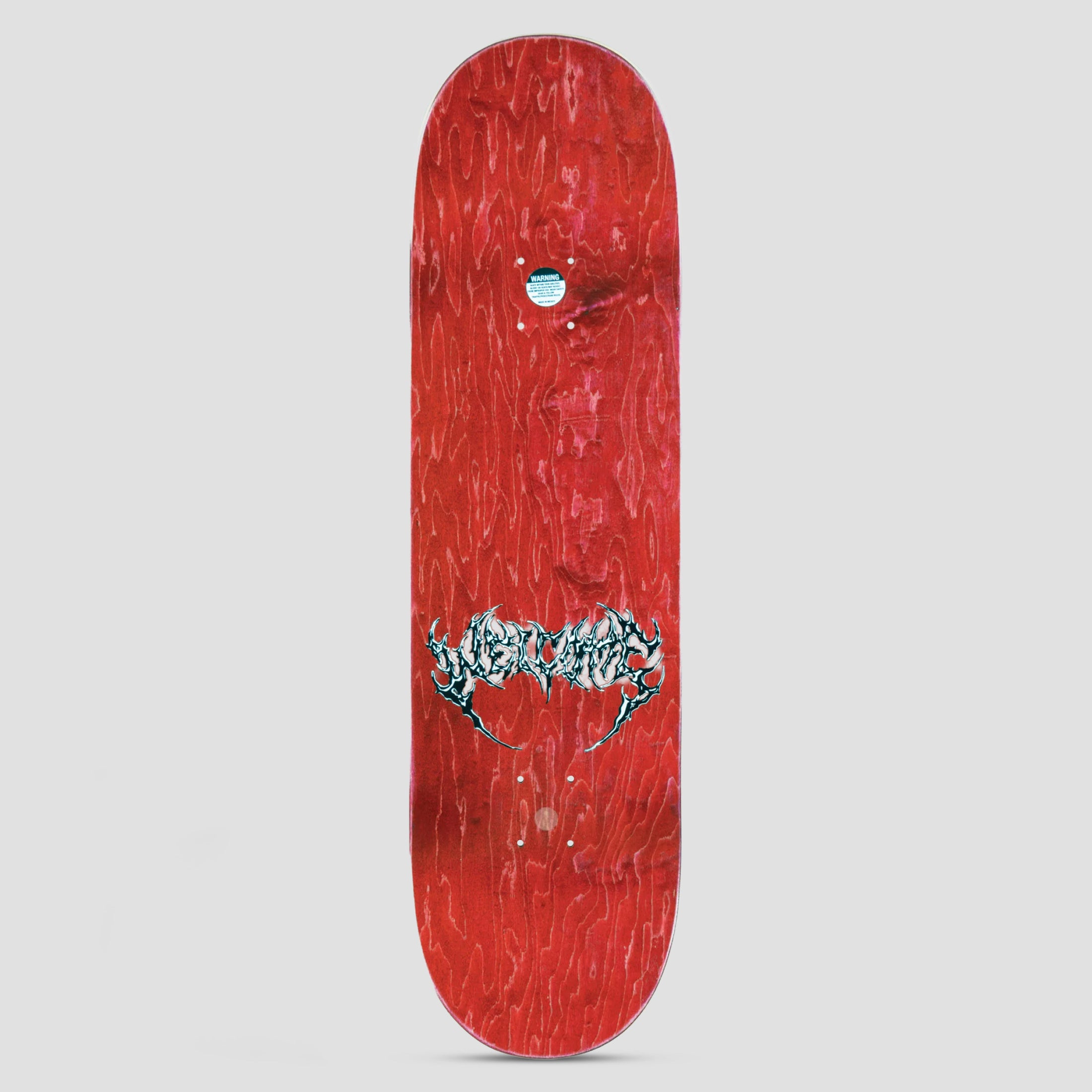 Welcome 9.0 Torment Skateboard Deck Dark Red Stain
