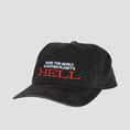Load image into Gallery viewer, Welcome Hell Hat Vintage Black

