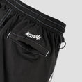 Load image into Gallery viewer, Welcome Horde Contrast-Stitch Nylon Short Black
