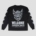 Load image into Gallery viewer, Welcome Sanguivore Longsleeve T-Shirt Black
