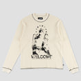Load image into Gallery viewer, Welcome Seraph Contrast Stitch Thermal Longsleeve T-Shirt Bone
