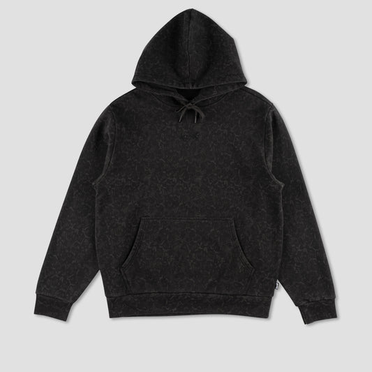 Welcome Serpent Enzyme-Washed Animal Print Hoodie Black