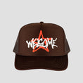 Load image into Gallery viewer, Welcome Vega Trucker Hat Brown
